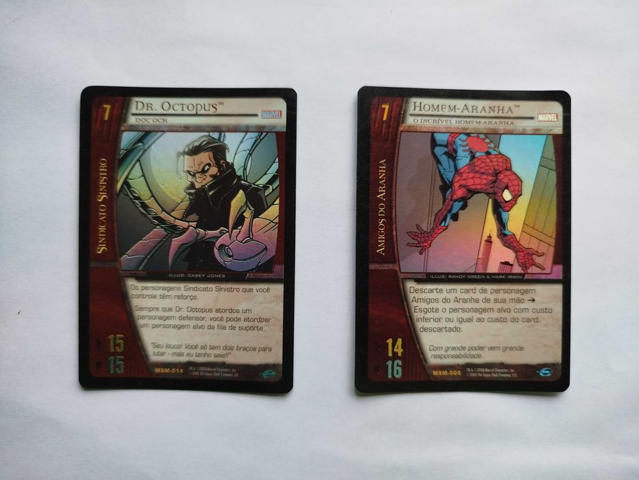 Cartas Marvel Português 5