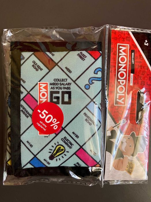 Oryginalny portfel "Monopoly".