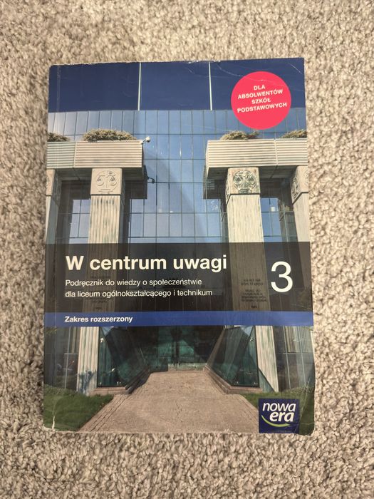 W centrum uwagi 3 Zakres rozszerzony - Podrecznik WOS