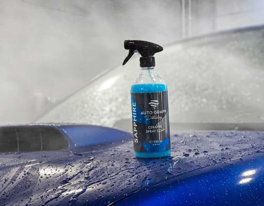 Auto Graph Sapphire 750 ml hydrofobowy efekt połysku quick detalier