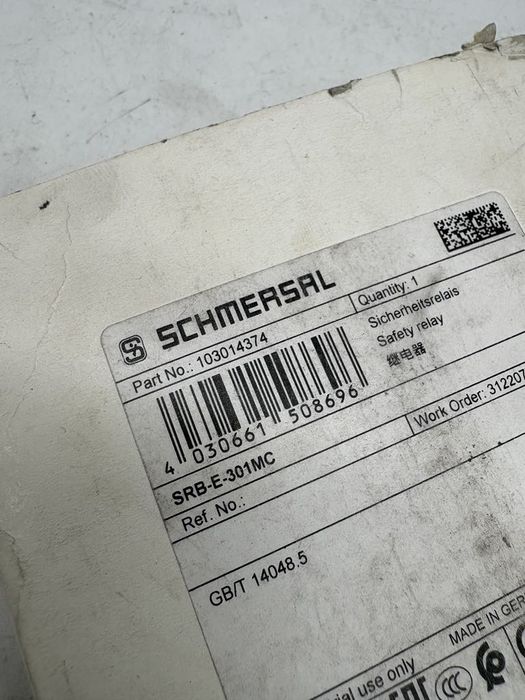 Schmersal 103014374 SRB-E-301MC Safety Relay