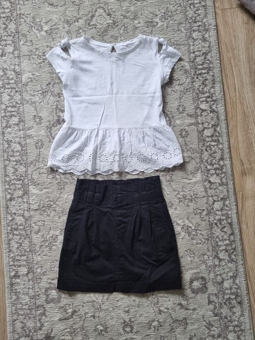 Strój galowy na akademie szkolne Cool Club r134 + rajstopy