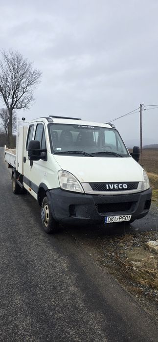 Iveco Daily 35c13 Doka Brygadówka Kiper Wywrotka skrzynia narzędziowa