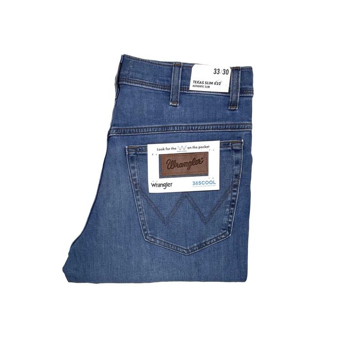 Spodnie męskie jeansy Wrangler Texas Slim 822 Heritage Haze W33 L30
