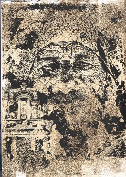 Serigrafia Vhils - Alexandre Farto