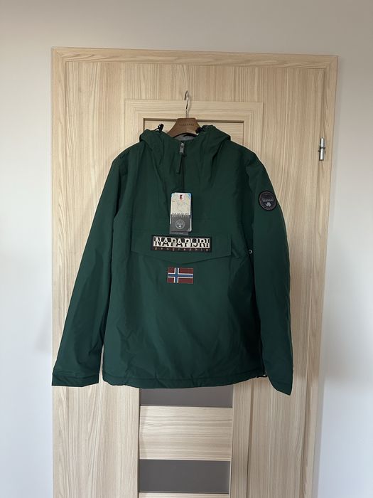 Meska kurtka zimowa napapijri ocieplana 42 XL gruba ciepla oryginalna