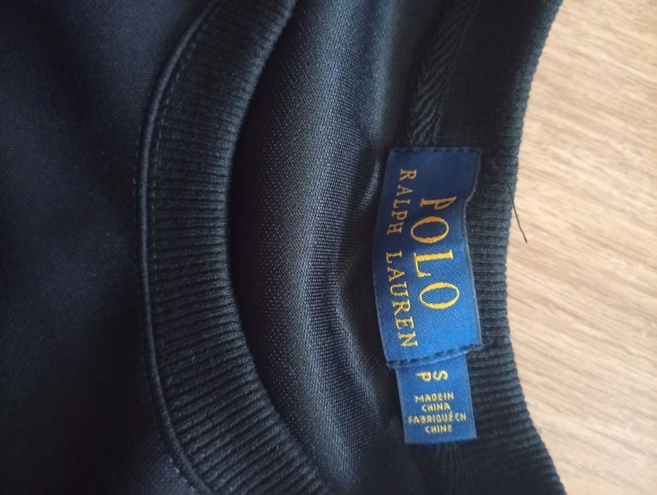 Czarny sweter Ralph Lauren