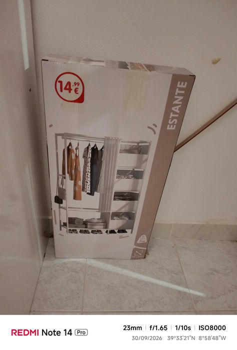 Roupeiro/estante aberto novo