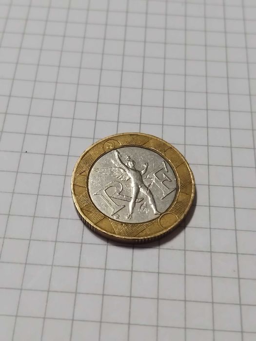 Moeda 10 Francs FRANCE 1989