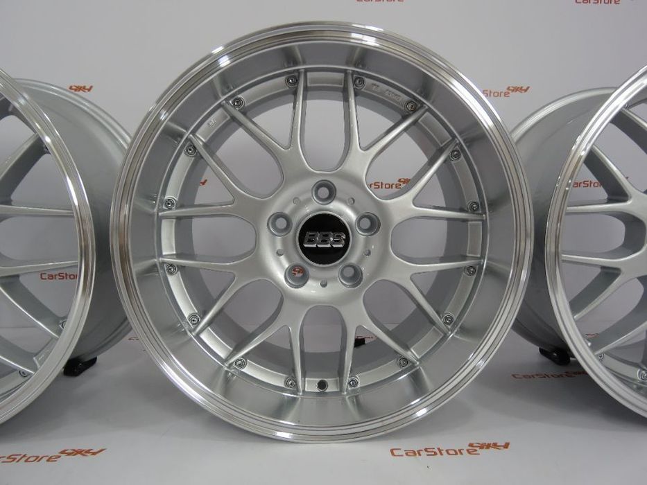 Jante Look BBS RS GT 18 8 et 20 +9 et20 5x120 Silver