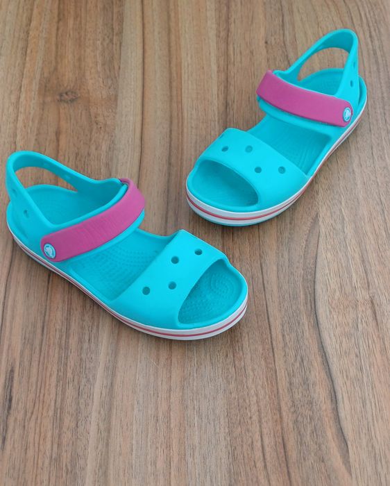 Crocs дитячі крокси сабо літні босоніжки босоножки на дівчинку J2/33-34р
