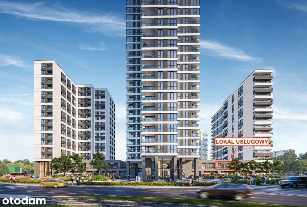 Widoczność, która sprzedaje – Frontowy lokal użytkowy 94 m² w SKY+