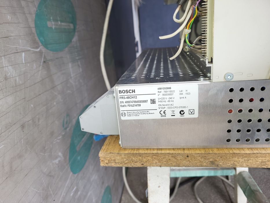 Wzmacniacz Philips SQ45 200W mixer SQ20 radiowęzeł Bosch PRS-48CH12