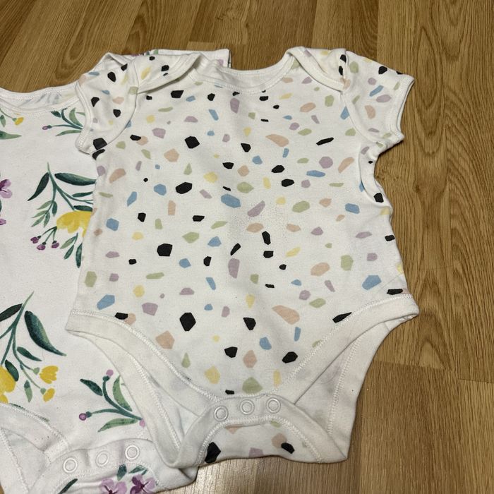 Набір Боді з коротким рукавом бодіки на дівчинку 9 12 міс 74 80
