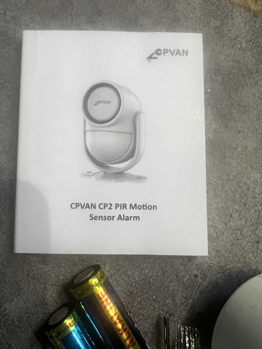 Сигнализация CPVAN CP2 с датчиком движения 125 дБ для охраны
