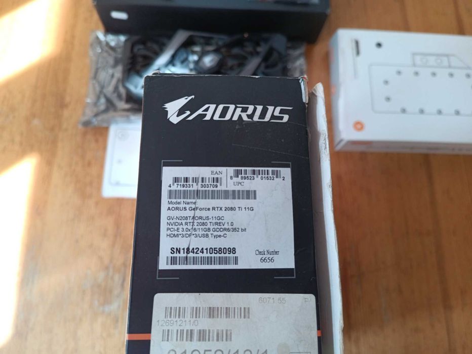Rtx 2080ti Gigabyte Aorus blok wodny