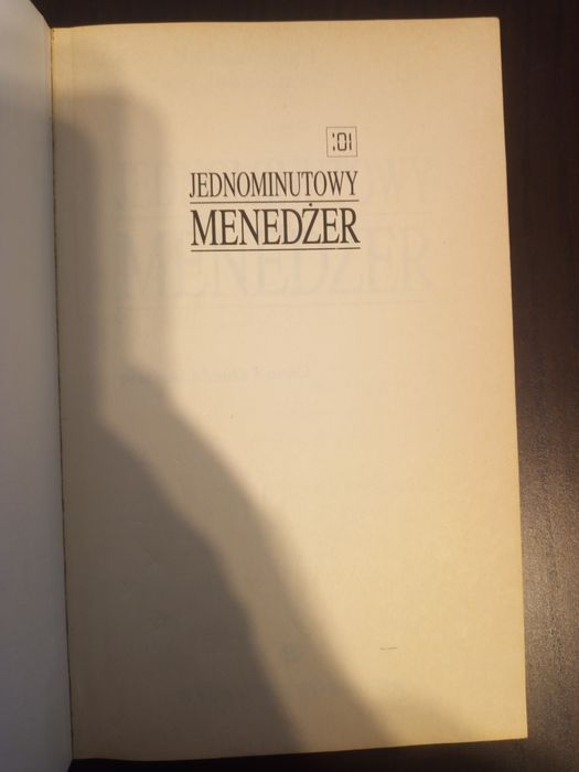 Jednominutowy menedżer. Kenneth Blanchard