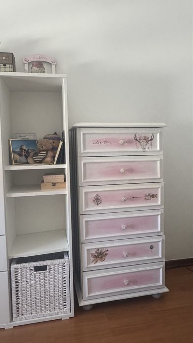 Comoda com 6 gavetas