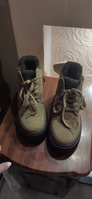 Черевички натуральний замш