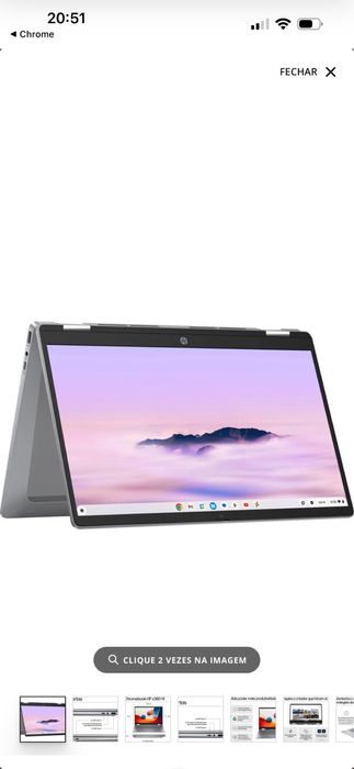Portátil HP Touch + Impressora HP (Novos)