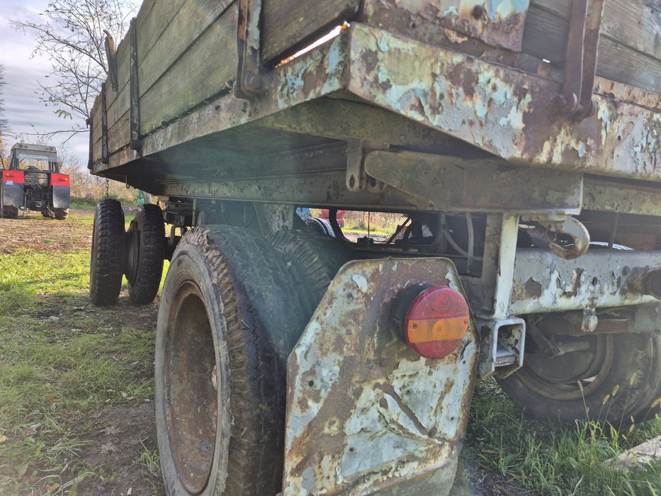 Przyczepa rolnicza czeska bss p73 Brandys 7 ton panav okazja