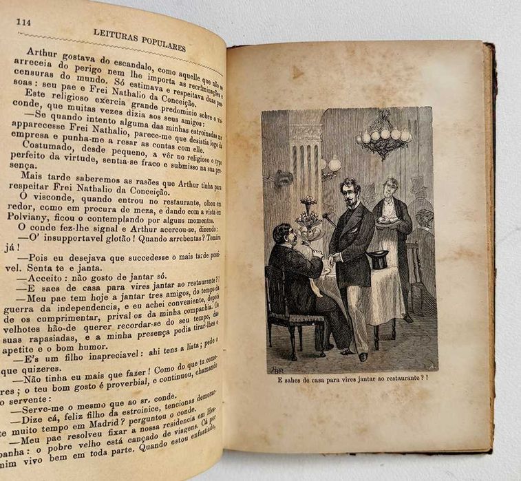1895, D. Enrique Perez Escrich, A Perdição da Mulher, vol.I,II e III.
