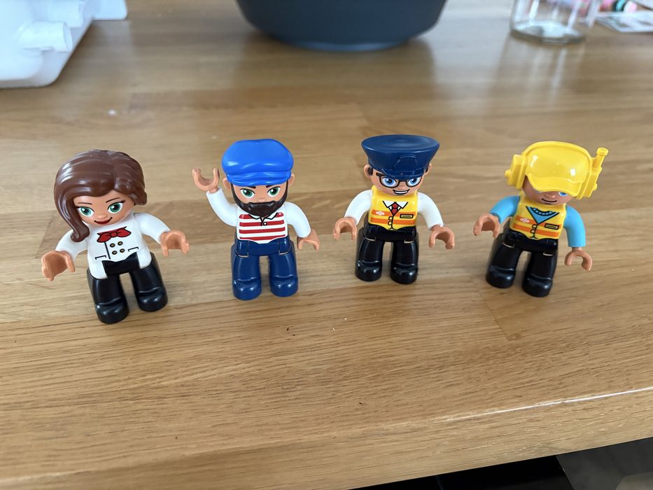 Pociąg Lego Duplo interaktywny 10875 + dodatkowe tory