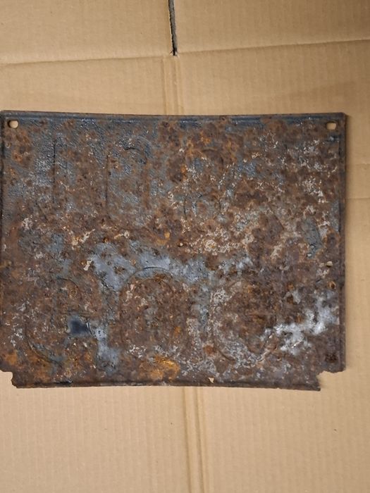 Stara tablica rejestracyjna GOG 1081