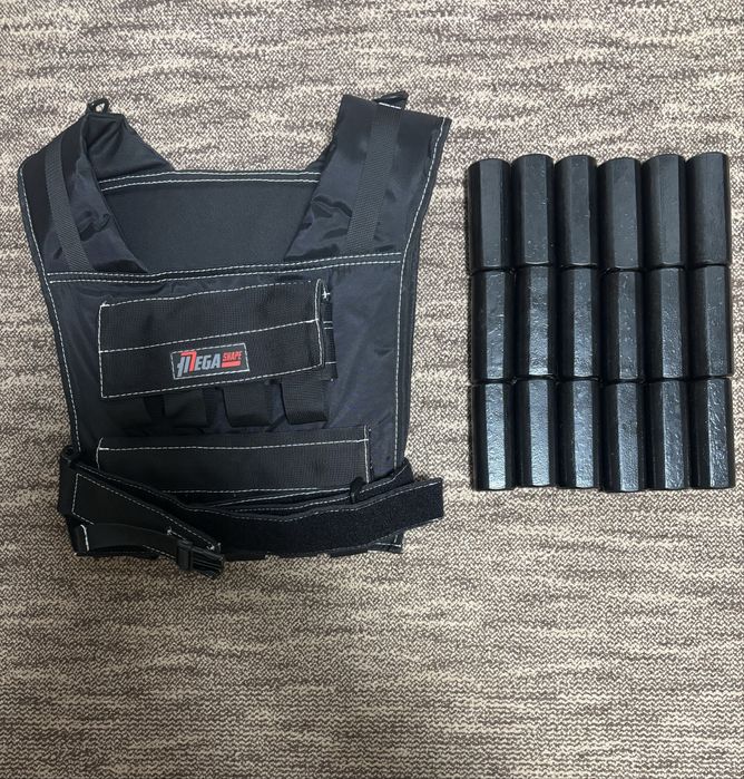 Жилет-утяжелитель, жилет-обтяжувач, жилет для бега, спортивный жилет