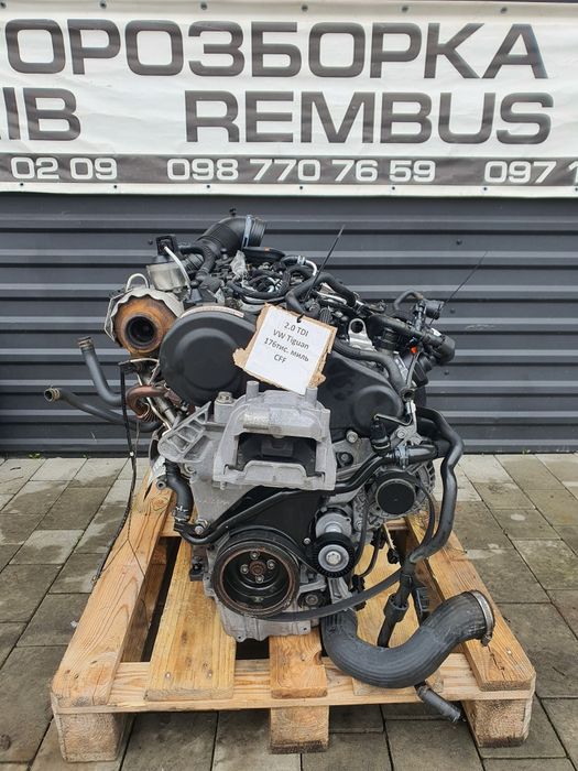 Двигун 2.0 CFF tiguan, sharan, touran, audi, golf