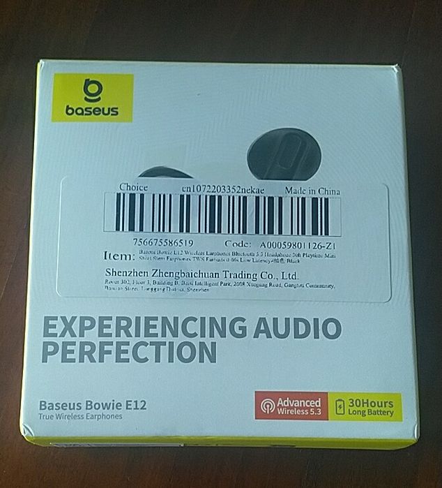 Auriculares Bluetooth novos