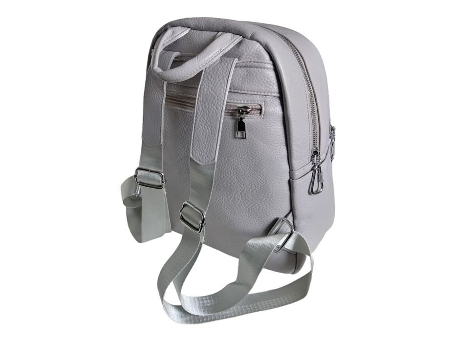Miejski Modny Plecak Damski, Torebka Damska, Szary