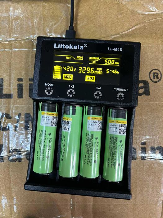 Аккумулятор 18650 LiitoKala 34B-N 3400mAh NCR18650B Оригинал ПЛОСКИЙ+