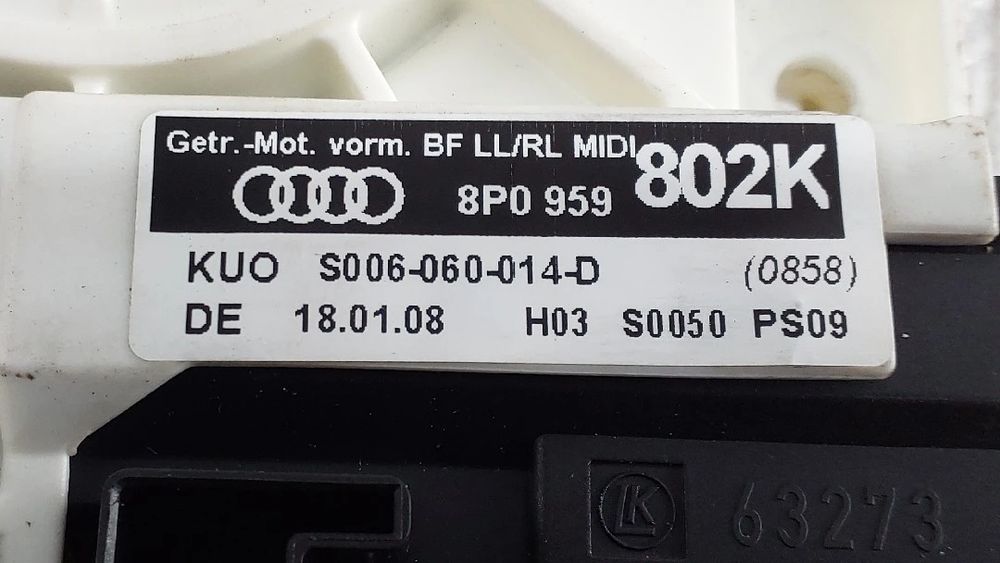 Motor vidro frente direito AUDI A3 (8P1)