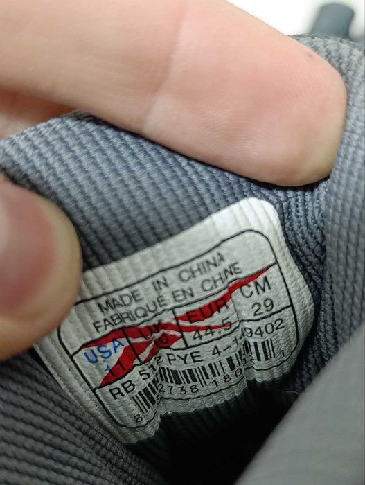 Reebok Answer 9 Pump Allen Iverson  оригинал / винтаж / редкие размер 44