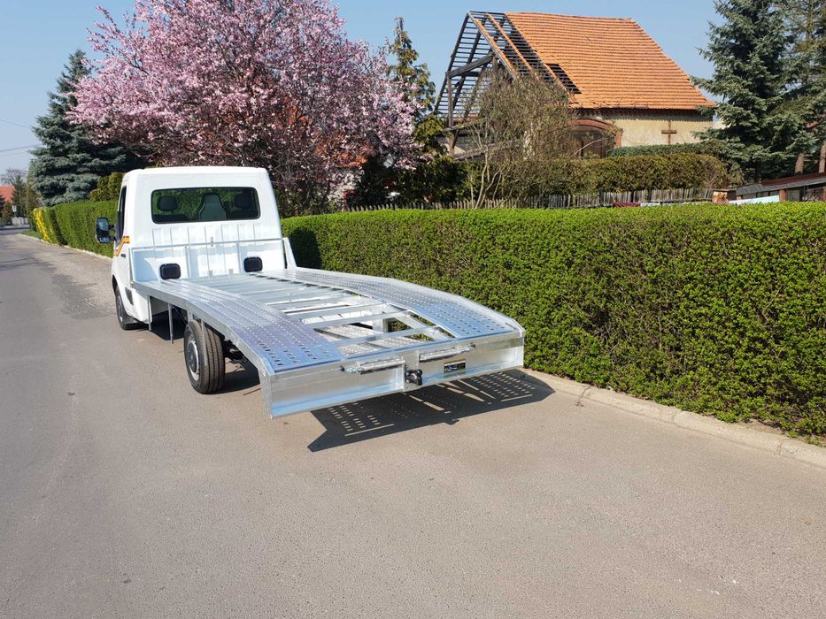 najazd ZABUDOWA autolaweta POMOC DROGOWA ducato producent KUNICE