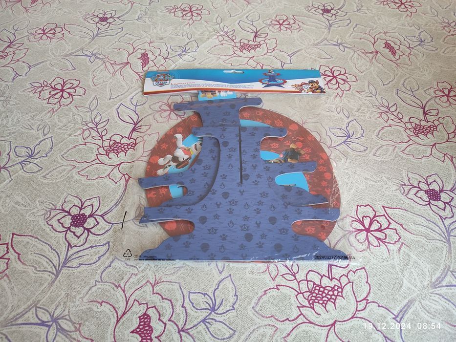 Nowa tekturowa patera stojak na ciasto Psi Patrol