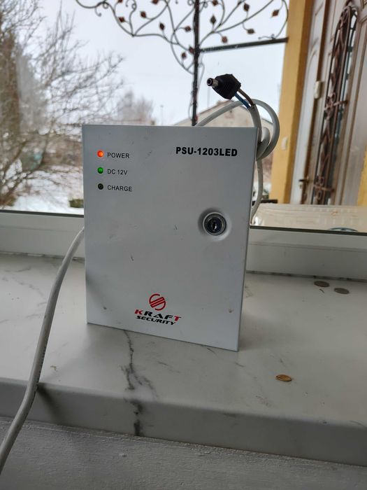 Блок безперебійного живлення  KRAFT PSU 1203 для роутерів відеонагляду