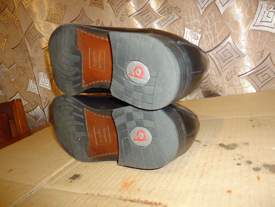 Туфли классические, кожаные, идеальные BUGATTI, размер 44)30)