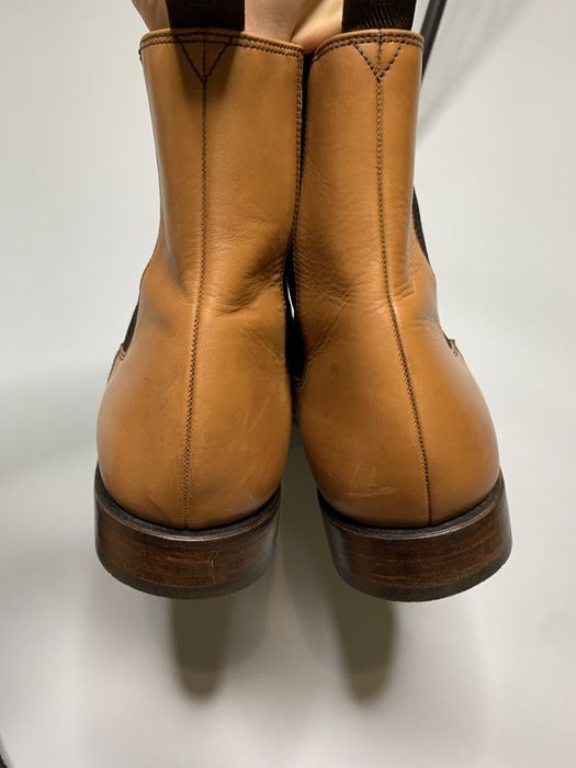 Оригинальные кожаные ботинки челси Loake Mens Newbury Boot