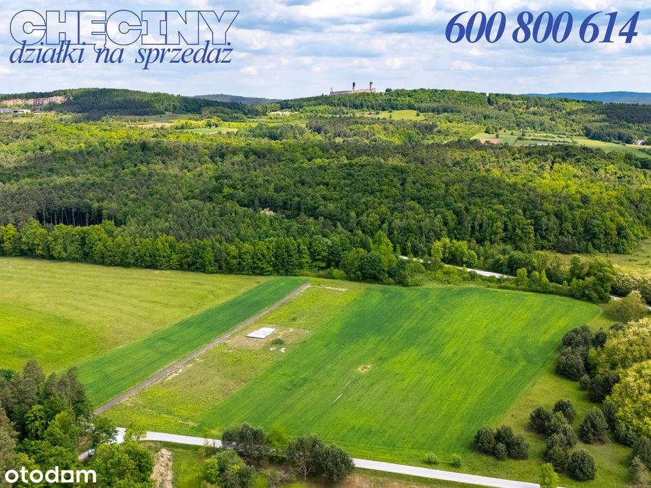 Działki na kameralnym osiedlu Starochęciny! Inwestuj lub buduj!