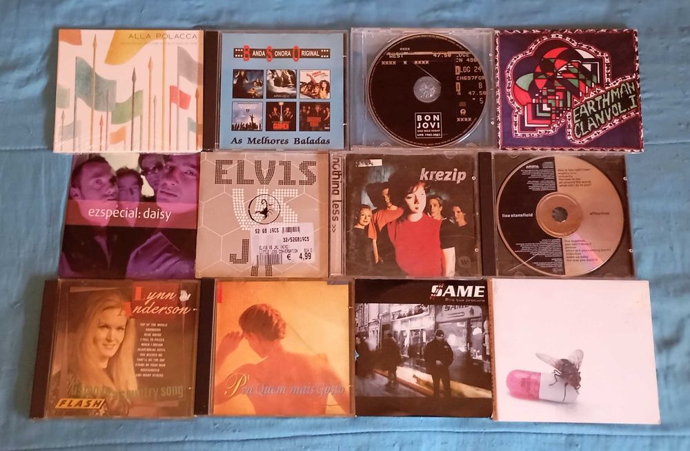 28 CDs (0,50€ e 1€)