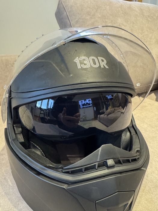 Capacete c/ cardo ( 3 meses de pouco uso) OPORTUNIDADE