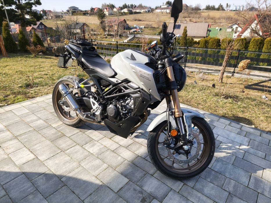 Honda Cb 125 po lift 15km,2021rok, 4350 przebiegu  STAN IDEALNY. Film