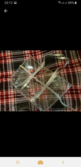 Прозрачная сумка