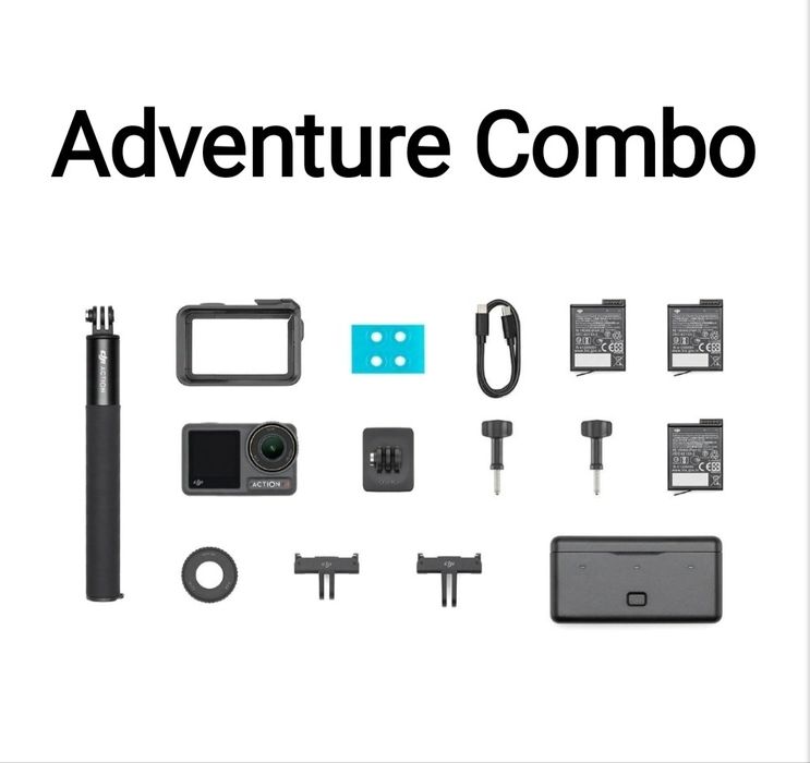 DJI Osmo Action 4 Adventure Combo. Гарантія