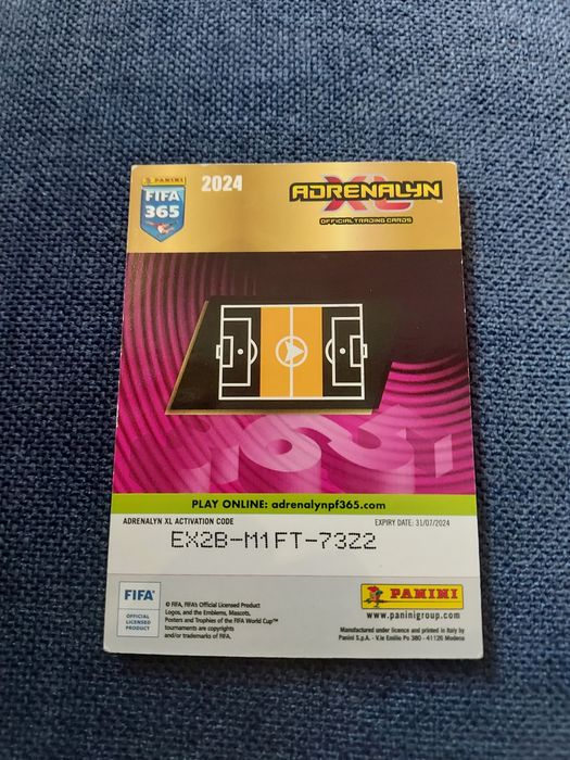 Karta Rodri pozłacana 2024