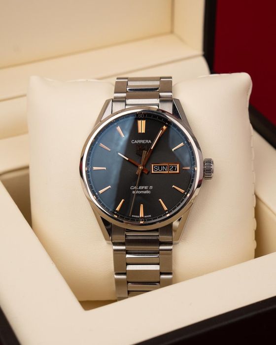 Zegarek męski TAG Heuer Carrera Day Date WAR201C.BA0723
