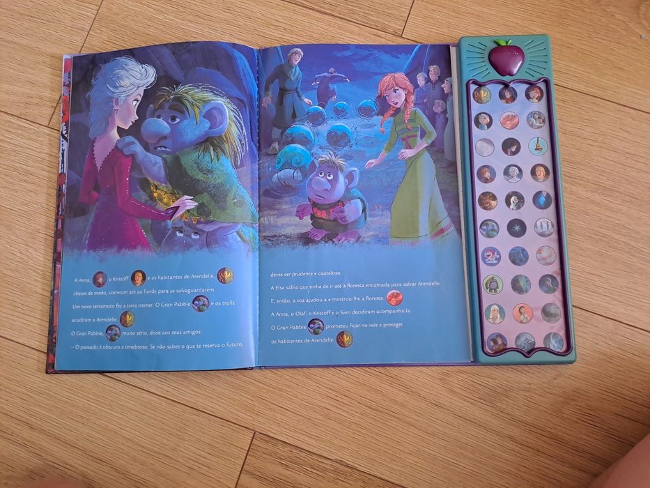 Frozen II - uma viagem mágica com 30 sons
