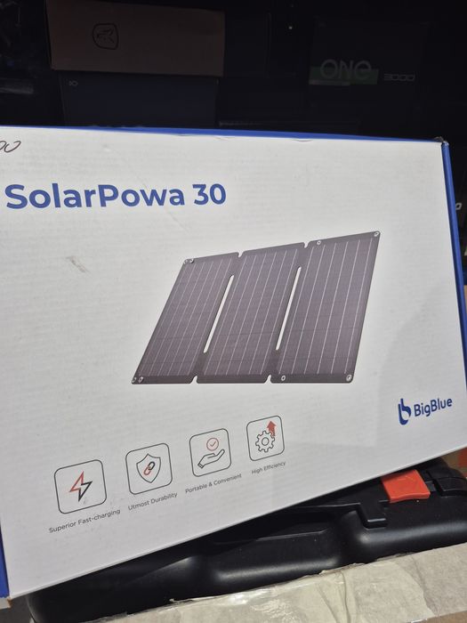 Сонячна панель 30Вт Solar Powa